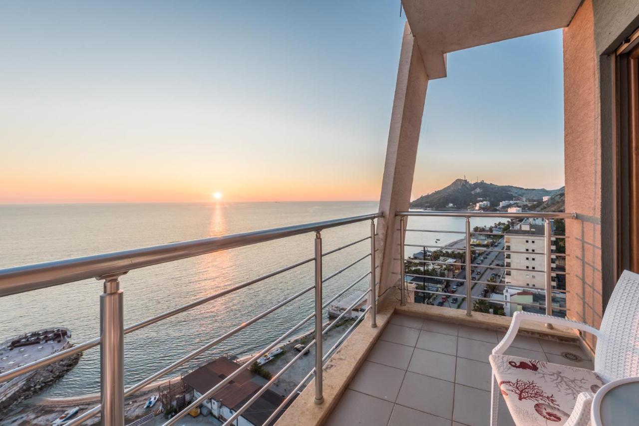 Blue Heaven -Full Sea View Brand New Apartment Дуррес Экстерьер фото